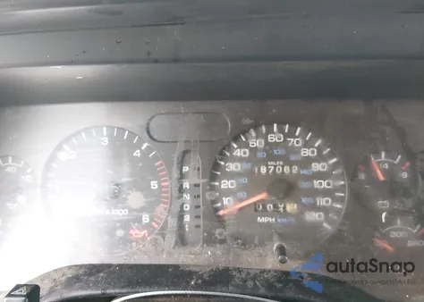 1997 Dodge Ram 2500 St из США, поврежденный, VIN 3B7KF23W9VM562339